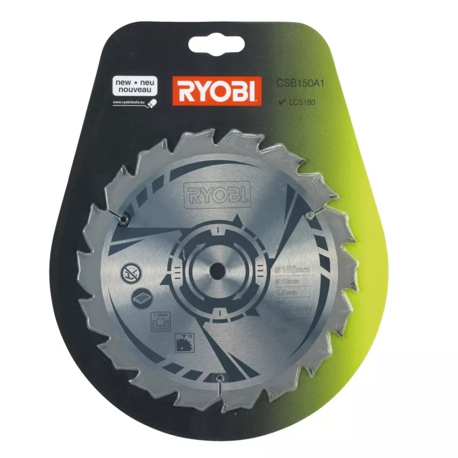 Lame CSB150A1 Ryobi 150/10mm 18 dents